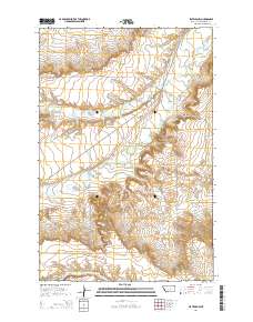 Flatwillow 2014 topographic map thumbnail