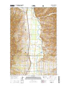 Florence 2014 topographic map thumbnail