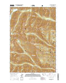 Gash Point 2014 topographic map thumbnail