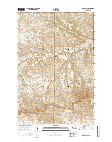 Dovetail Butte 2014 topographic map thumbnail