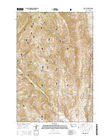Giant Hill 2014 topographic map thumbnail