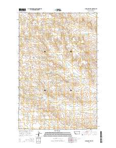 Gibson Coulee 2014 topographic map thumbnail