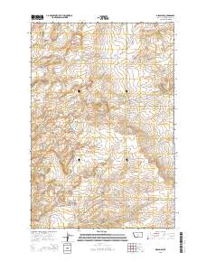 Gibson SW 2014 topographic map thumbnail