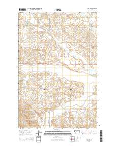 Fox Lake 2014 topographic map thumbnail