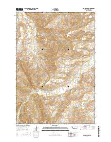 Dry Soap Creek 2014 topographic map thumbnail