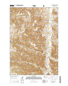 Fort Howes 2014 topographic map thumbnail