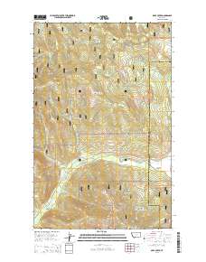 Deer Creek 2014 topographic map thumbnail