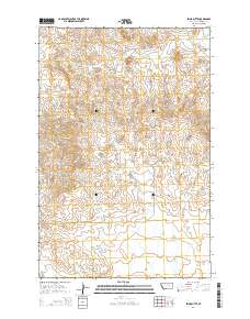 Emma Butte 2014 topographic map thumbnail