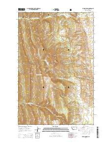 Ear Mountain 2014 topographic map thumbnail