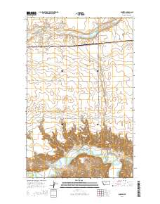 Dunkirk 2014 topographic map thumbnail