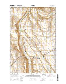 Glengarry 2014 topographic map thumbnail