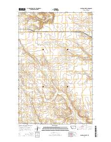 Glentana West 2014 topographic map thumbnail
