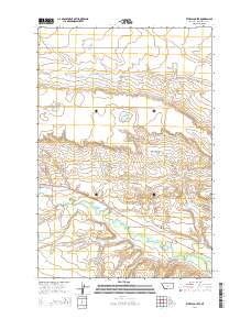Ethels Coulee 2014 topographic map thumbnail