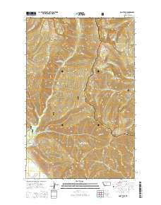 Goat Peak 2014 topographic map thumbnail