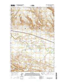 Fort Belknap Siding 2014 topographic map thumbnail