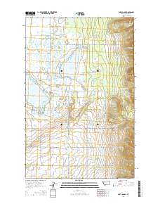 Fort Connah 2014 topographic map thumbnail