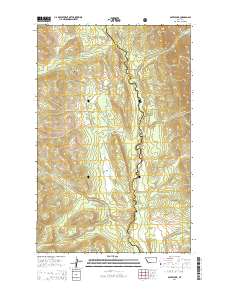 Gates Park 2014 topographic map thumbnail