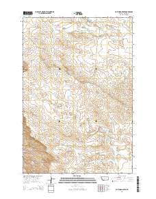 Dutchman Creek 2014 topographic map thumbnail