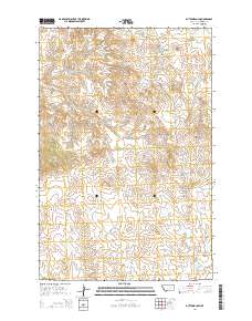Dutton Ranch 2014 topographic map thumbnail