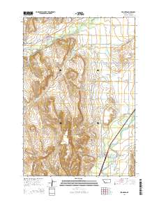 Fromberg 2014 topographic map thumbnail