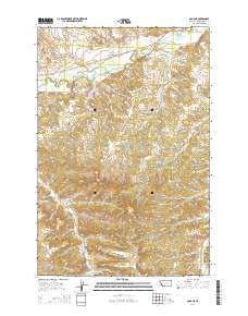 Gage NE 2014 topographic map thumbnail