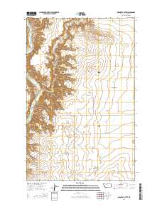 Discovery Butte 2014 topographic map thumbnail