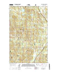 Edna Mountain 2014 topographic map thumbnail