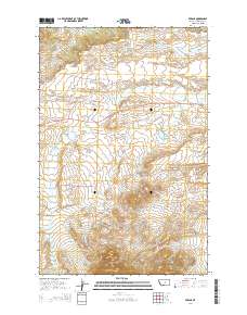 Fergus 2014 topographic map thumbnail