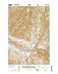 Gardiner 2014 topographic map thumbnail