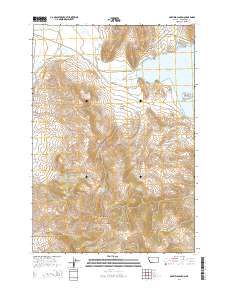 Garfield Canyon 2014 topographic map thumbnail