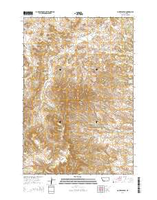 Garfield Peak 2014 topographic map thumbnail