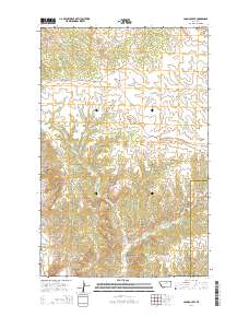John Coulee 2014 topographic map thumbnail