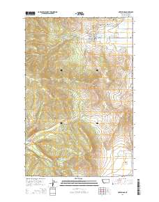 Hot Springs 2014 topographic map thumbnail