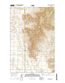 Hot Springs NE 2014 topographic map thumbnail