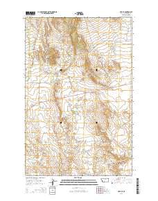 Hays SE 2014 topographic map thumbnail