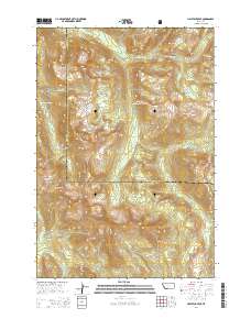 Haystack Peak 2014 topographic map thumbnail