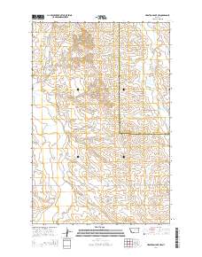 Hedstrom Lake NW 2014 topographic map thumbnail