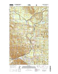 Hungry Horse 2014 topographic map thumbnail