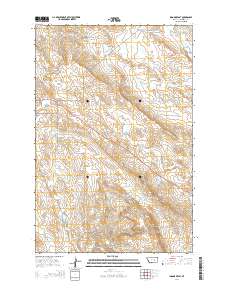 Ingomar East 2014 topographic map thumbnail