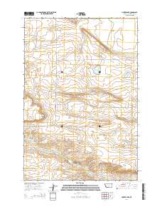 Hunter Lake 2014 topographic map thumbnail