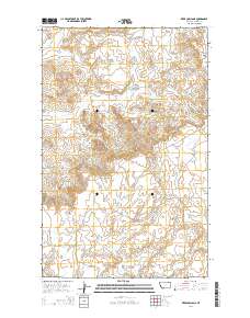 Kerr Cow Camp 2014 topographic map thumbnail