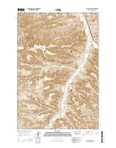 Griffin Coulee 2014 topographic map thumbnail