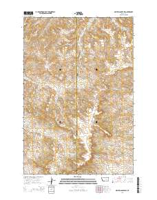 Griffin Coulee SW 2014 topographic map thumbnail