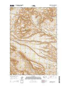 Grosfield Ranch 2014 topographic map thumbnail