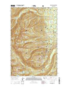 Hemlock Lake 2014 topographic map thumbnail