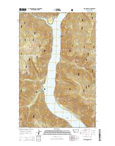 Inch Mountain 2014 topographic map thumbnail