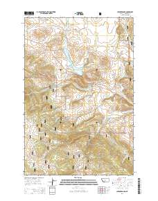Checkerboard 2014 topographic map thumbnail