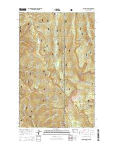 Canuck Peak 2014 topographic map thumbnail