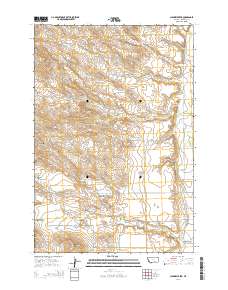 Chimney Creek 2014 topographic map thumbnail