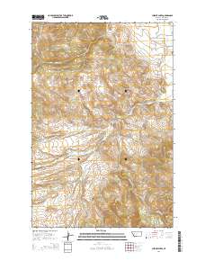 Chimney Lakes 2014 topographic map thumbnail
